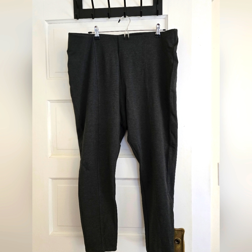 Old Navy Gray Extra High Waisted Stevie Skinny Pants